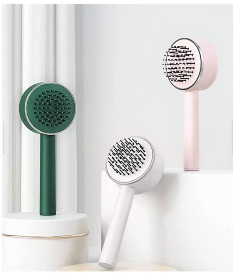 CEPILLO DE CABELLO ANTIESTÁTICO ANTIESTÁTICO AUTOLIMPIADOR - 5