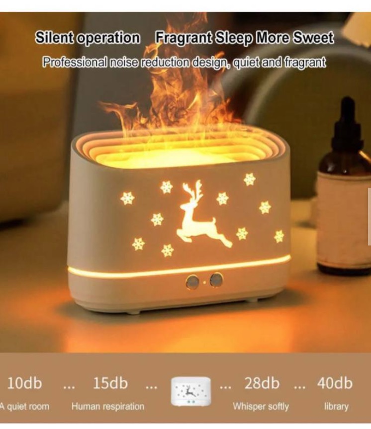 HUMIDIFICADOR DE AIRE DE LLAMA CIERVO NAVIDAD - 4