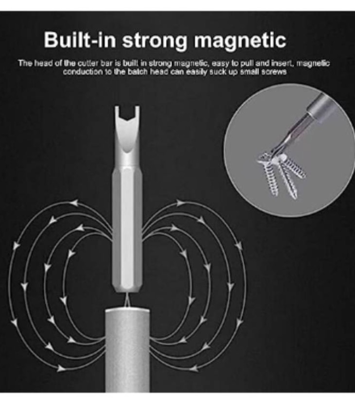 SET PROFESIONAL DESARMADOR MAGNETICO 25 PIEZAS - 4
