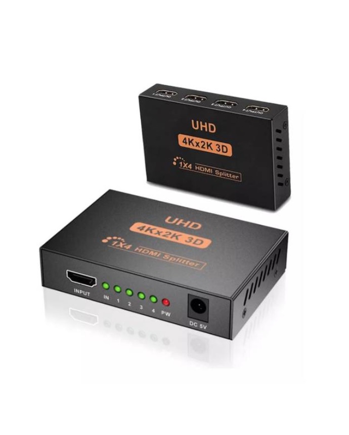 HDMI SPLITTER DE 1X4 PUERTOS V14B VIDEO CONVERTIDOR - 1