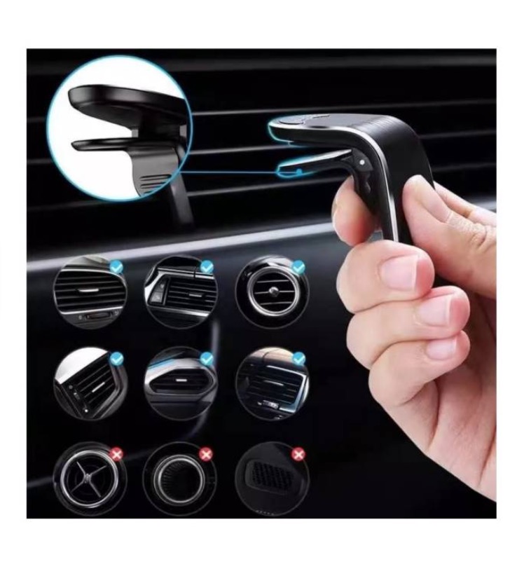 SOPORTE DE CELULAR AUTO TELEFONO MAGNÉTICO IMÁN AUTOMÓVIL - 2