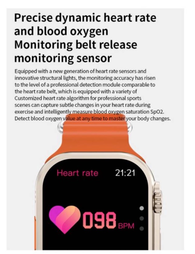 2023 S8 ULTRA MAX 49MM SMART WATCH SERIES 8 2.08 ' - 4