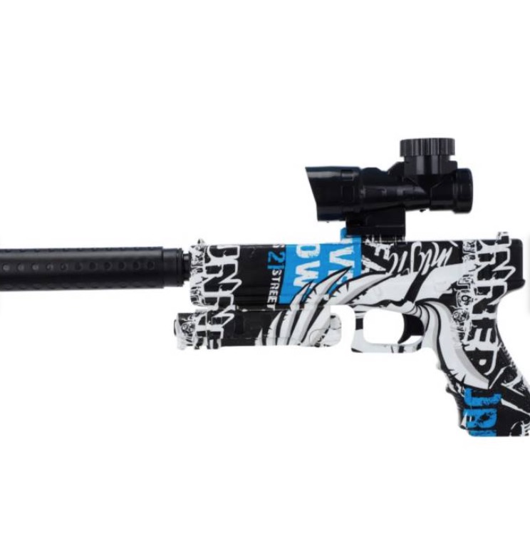 PISTOLA ELÉCTRICA DE GEL JUGUETE ADULTOS NIÑOS - 3