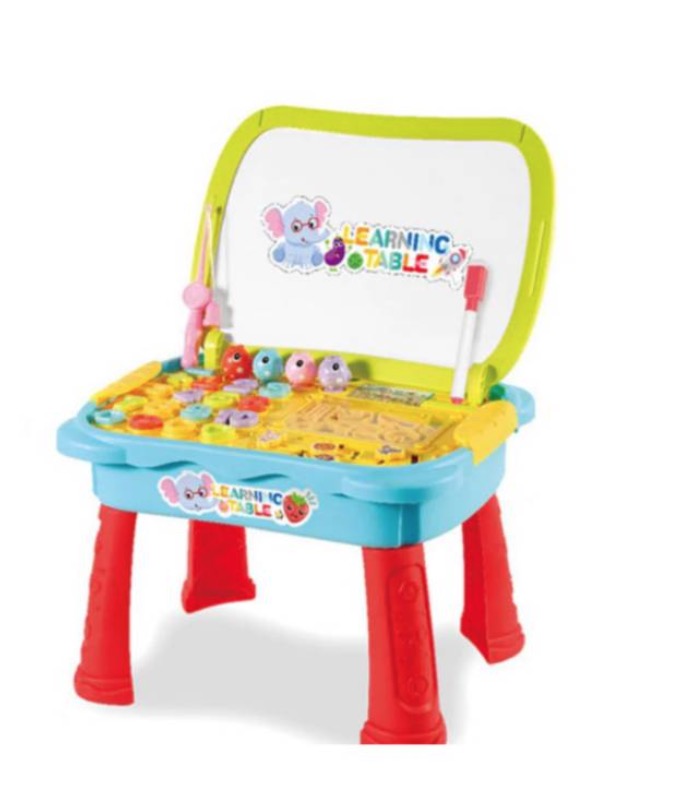 MESA DE JUEGO EDUCATIVA MULTIFUNCIONAL PARA NIÑOS 8 EN 1 - 1