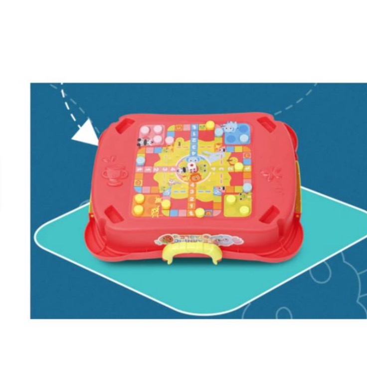 MESA DE JUEGO EDUCATIVA MULTIFUNCIONAL PARA NIÑOS 8 EN 1 - 2