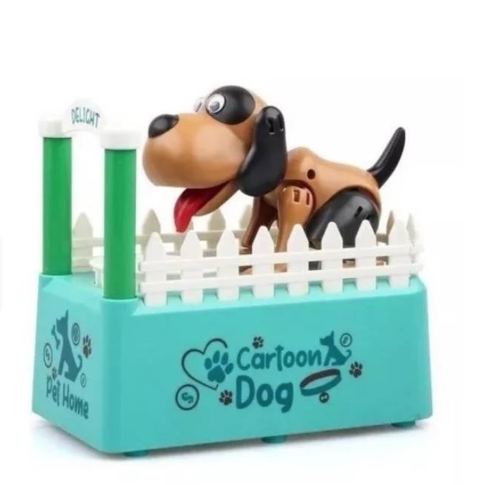 ALCANCÍA PARA NIÑOS CASA DE PERRO BANCO DE MONEDAS - 1