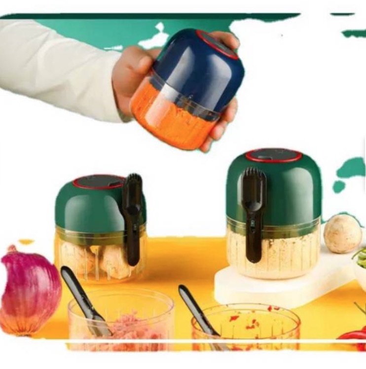 MINI PICADOR DE VERDURAS USB - 1