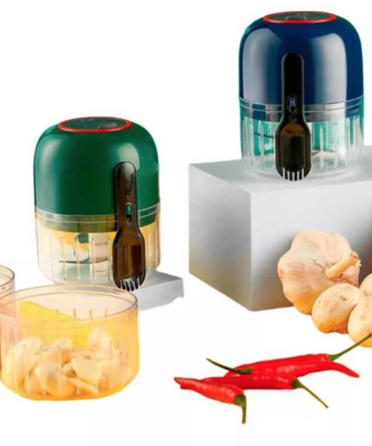 MINI PICADOR DE VERDURAS USB - 2