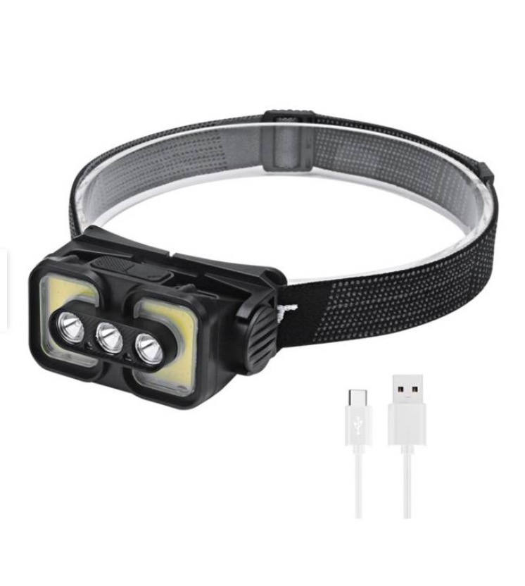 LINTERNA LED FARO CON SENSOR LED COB K361 - 1