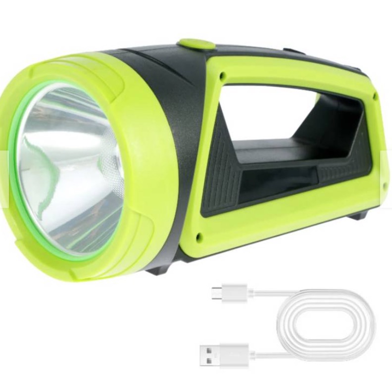 LINTERNA RECARGABLE POR USB REFLECTOR DE ALTA POTENCIA - 1