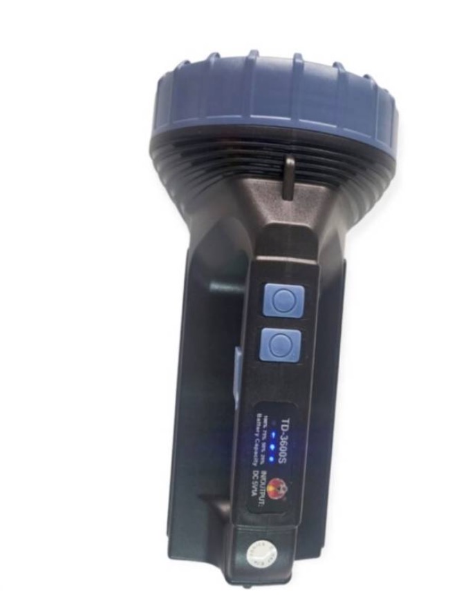 LINTERNA REFLECTOR LED SOLAR MULTIFUNCIONAL LAMPARA Y POWERBANK - 2