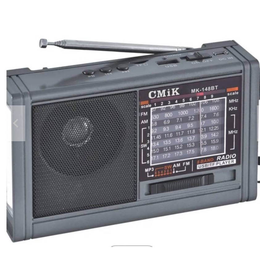 RADIO PORTÁTIL CMIK MODELO MK148BT - 1