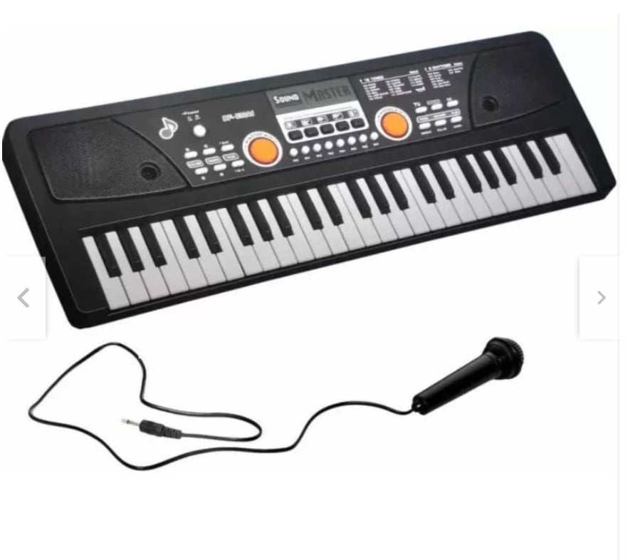 TECLADO DE PIANO DE JUGUETE DE 49 TECLAS BIGFUN BF 530 A1 - 1