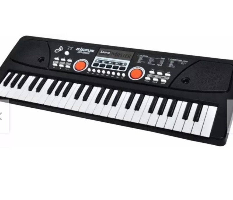 TECLADO DE PIANO DE JUGUETE DE 49 TECLAS BIGFUN BF 530 A1 - 3