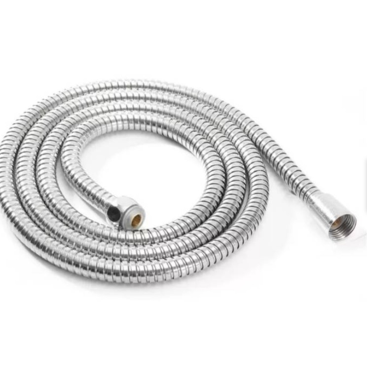 MANGUERA DUCHA FLEXIBLE EXTENSIBLE CROMADA 1.5 METRO - 2