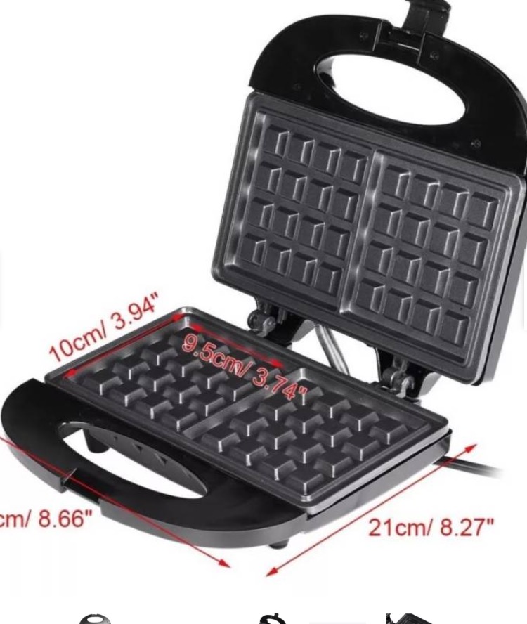 WAFFLERA IRM MODELO KD02 4 ESPACIOS - 4