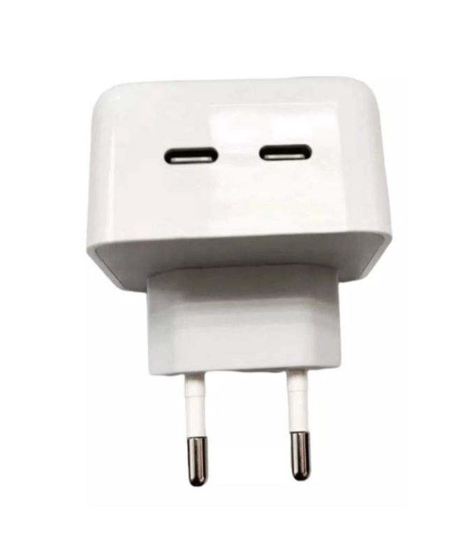 CARGADOR IRM FAST CHARGE SDC40W DOBLE USBC CABLE LIGHTNING - 3