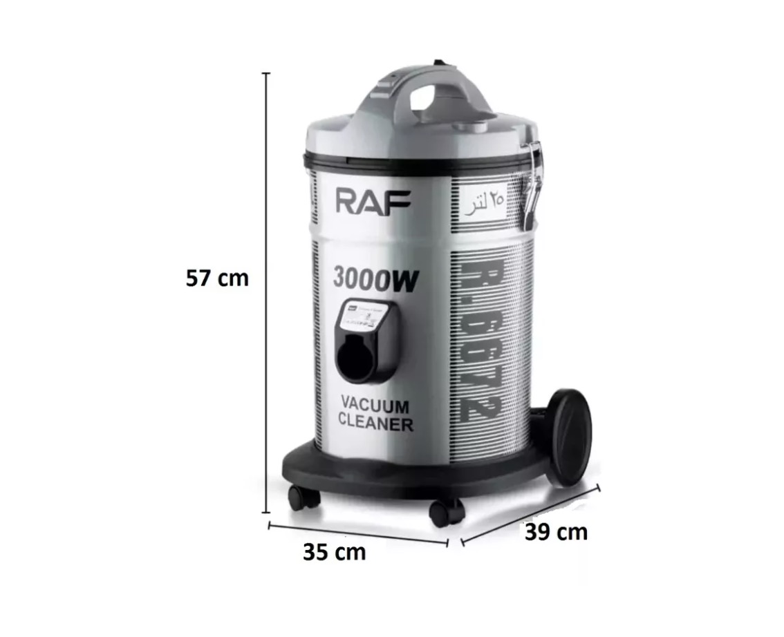 ASPIRADORA VACUUM CICLÓNICA SUCCIÓN FUERTE 3000W - 4