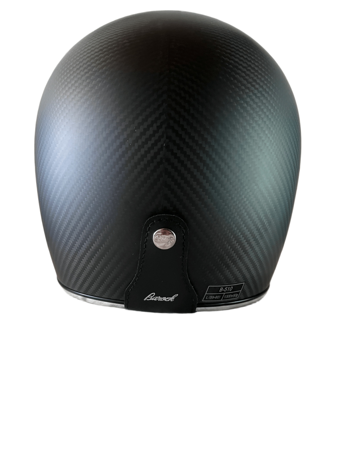 CASCO MOTO BAROCK CARBONO NEGRO BEON - 4