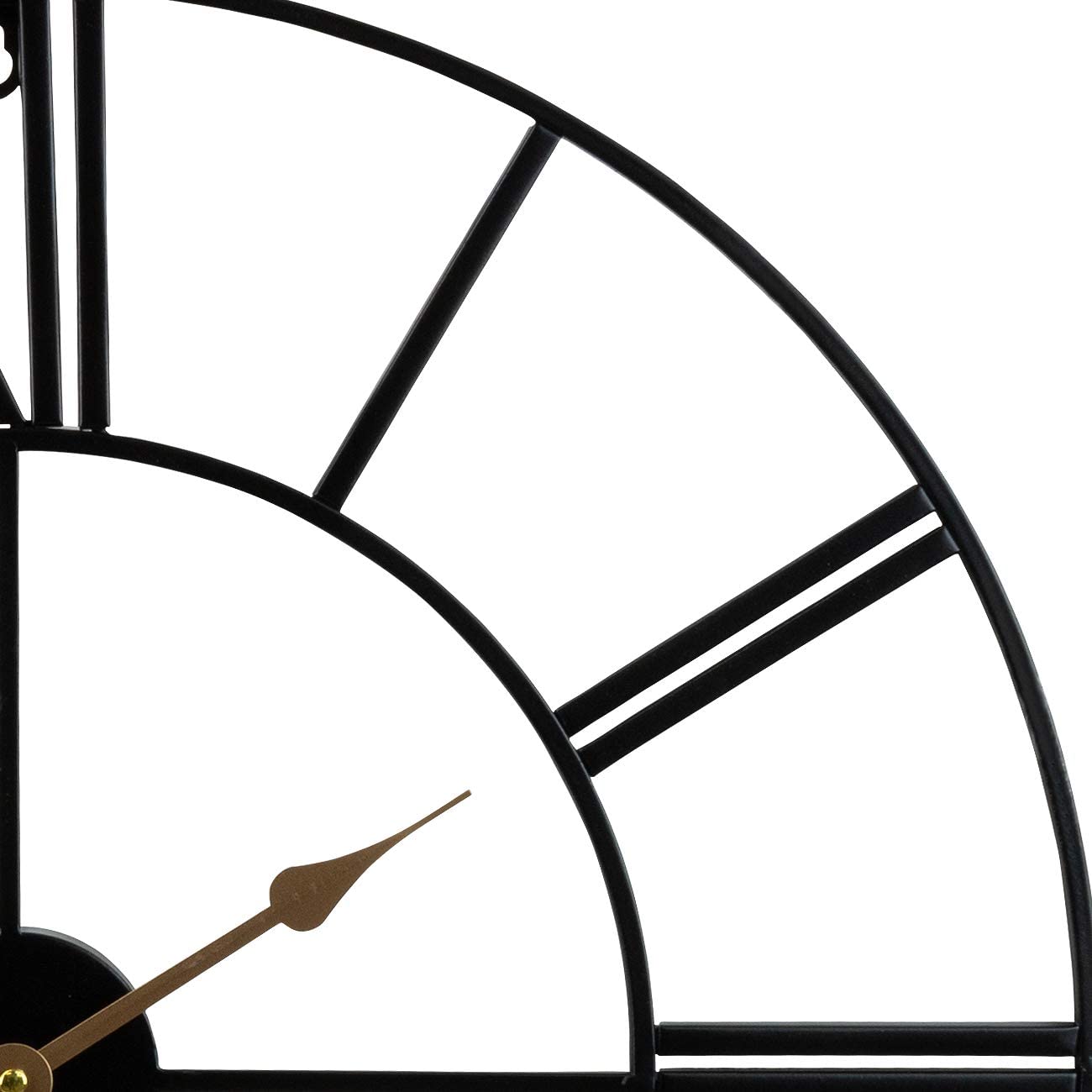 Reloj Mural Estilo Clásico Negro - 5