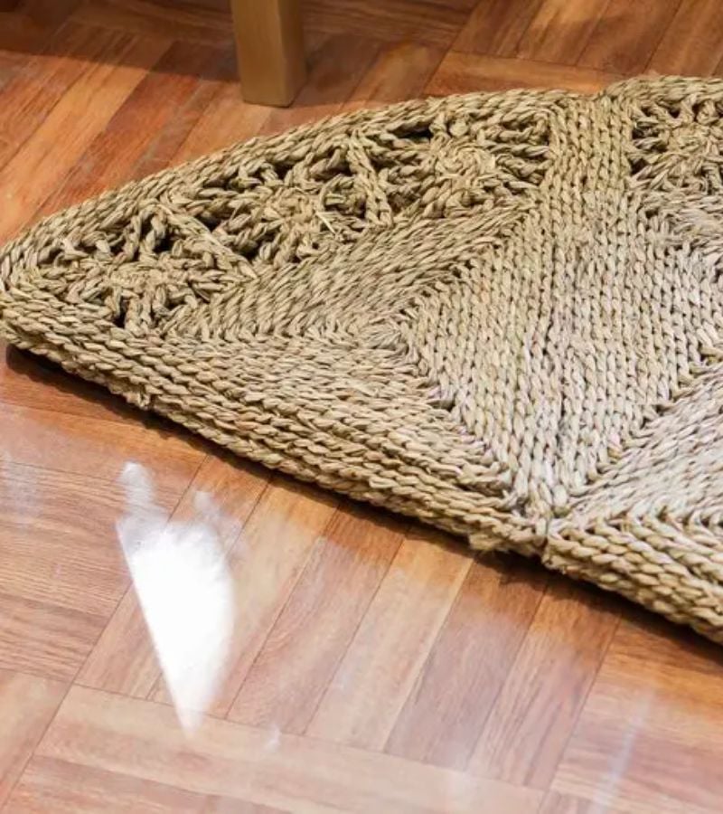 ALFOMBRA BOHEMIK MAITE NATURAL 150 X 150 CM - 4