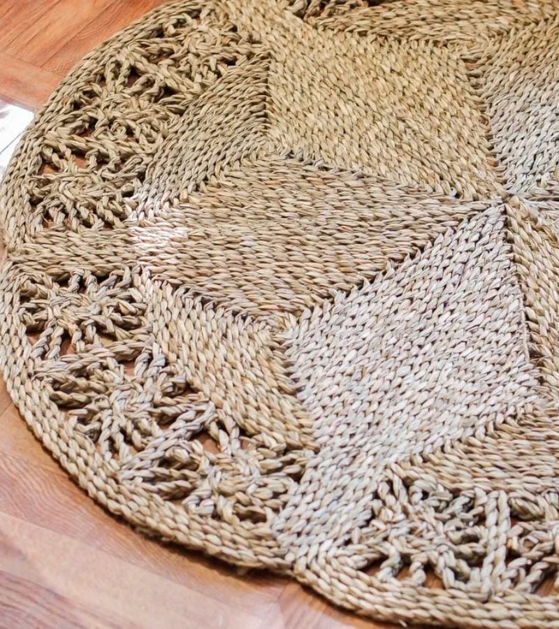 ALFOMBRA BOHEMIK MAITE NATURAL 150 X 150 CM - 5