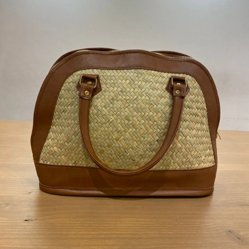 Cartera Jazmín de Bambú Tejido Vintage - 4