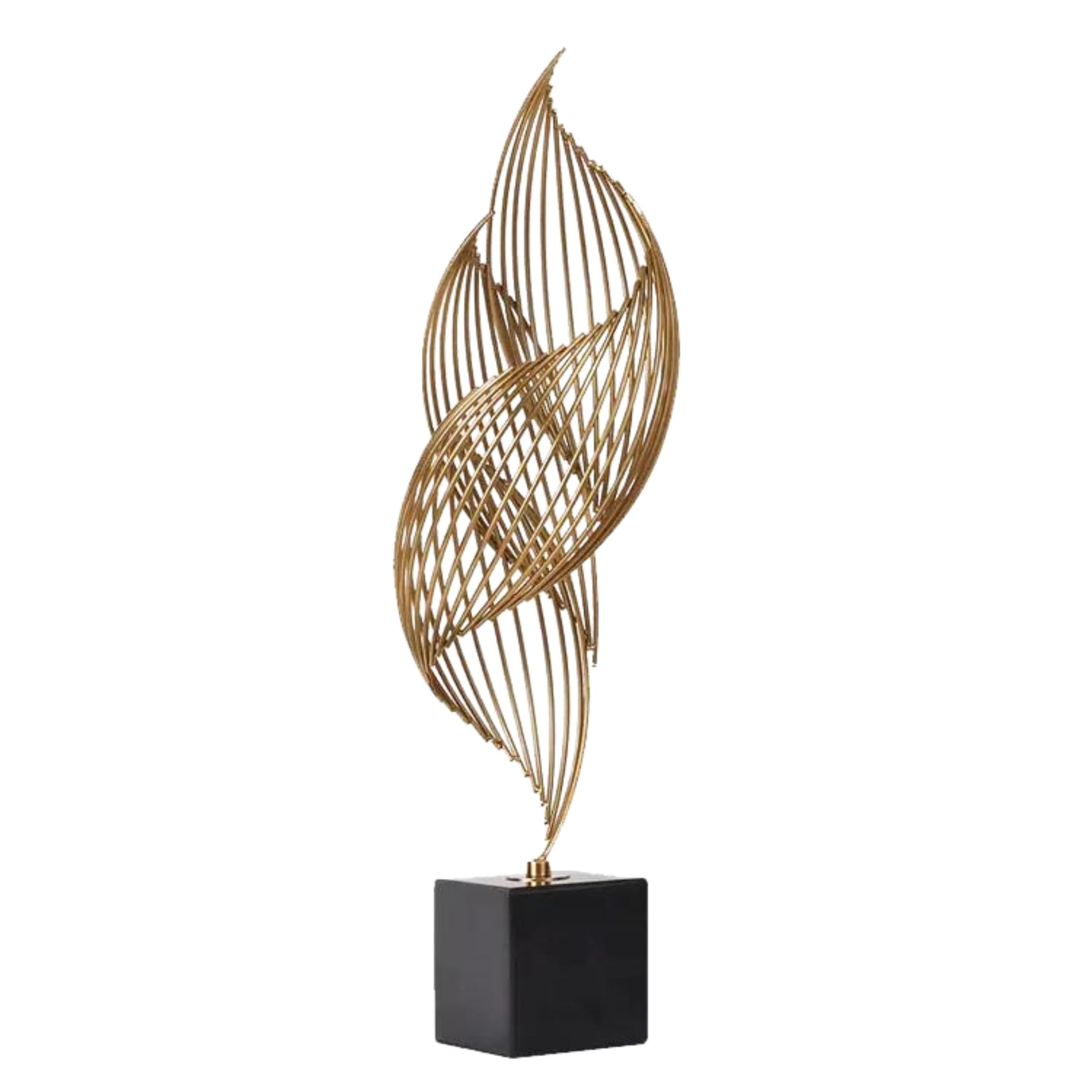 ESCULTURA MODERNA ESPIRAL 63 CM