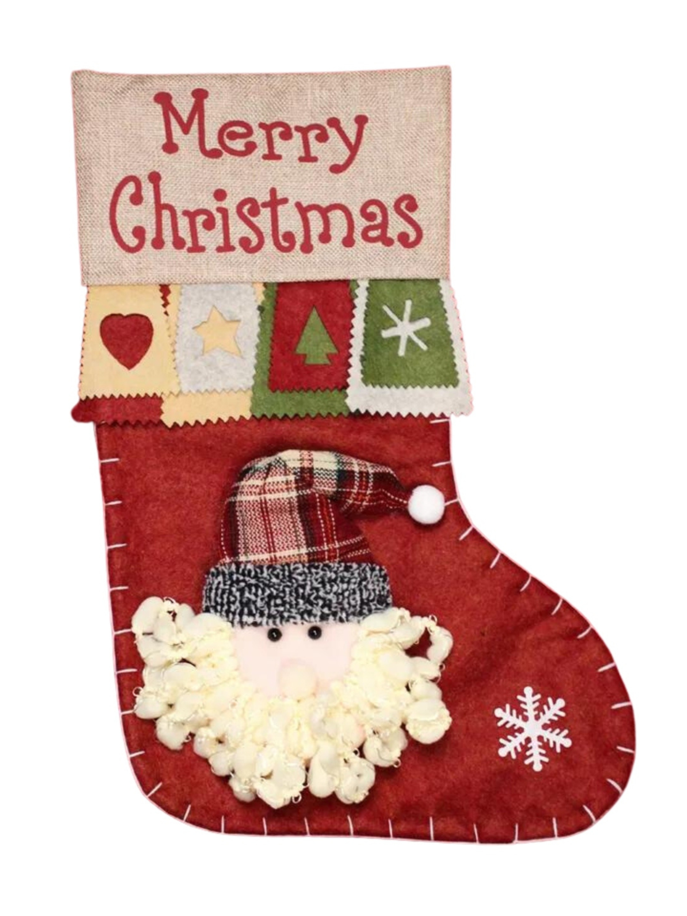 Pack 3 Botas Navideñas Fondo Multicolor - 7