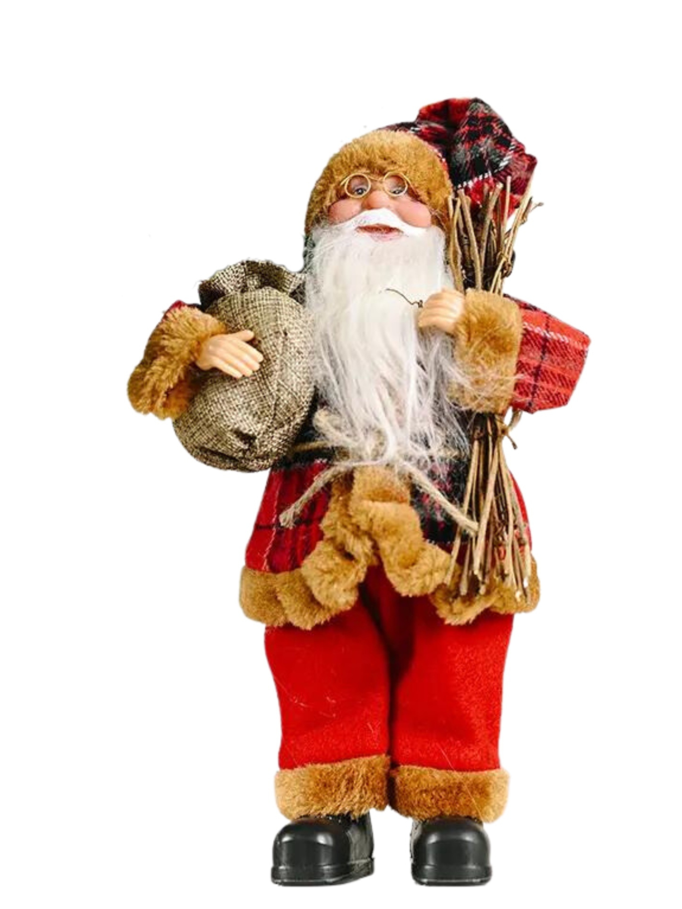 Muñeco de navidad Viejo Pascuero con saco - 1