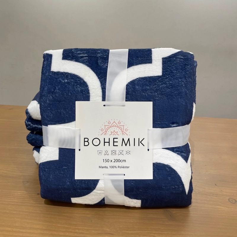 MANTA BOHEMIK SOFT TONE BLUE AZUL - 2
