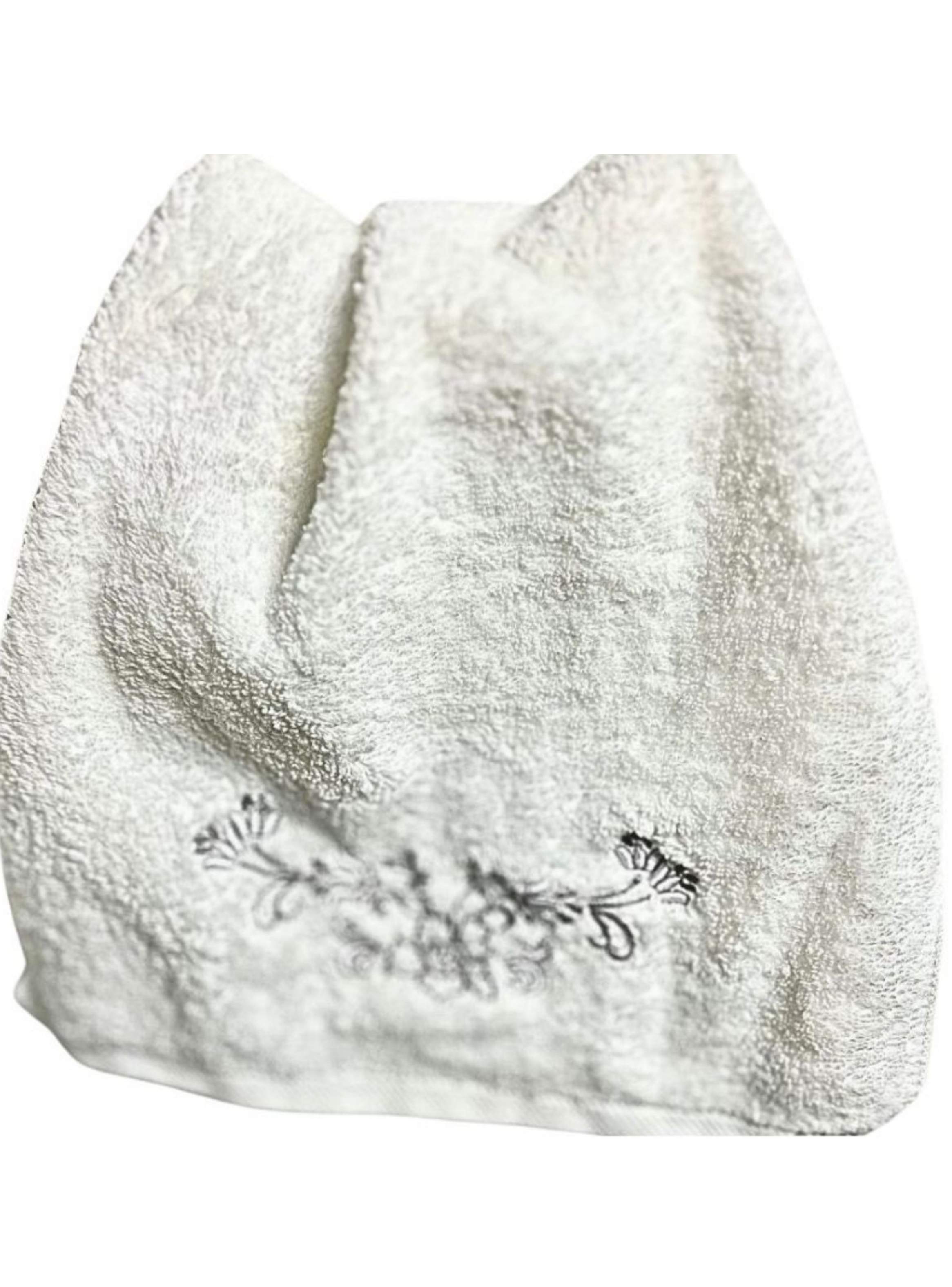 Juego TOALLAS ROYAL TOUCH Gray, Algodón, 550 GSM, 1 de cada tamaño - 9