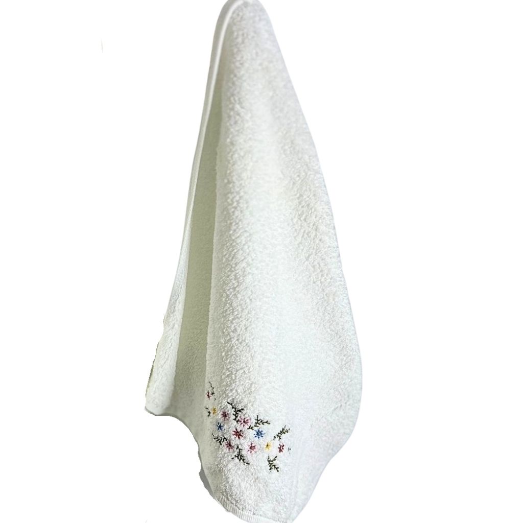 3 TOALLAS ROYAL TOUCH Floral Mano 40 cm x 80 cm Algodón 550 GSM BOHEMIK - 4