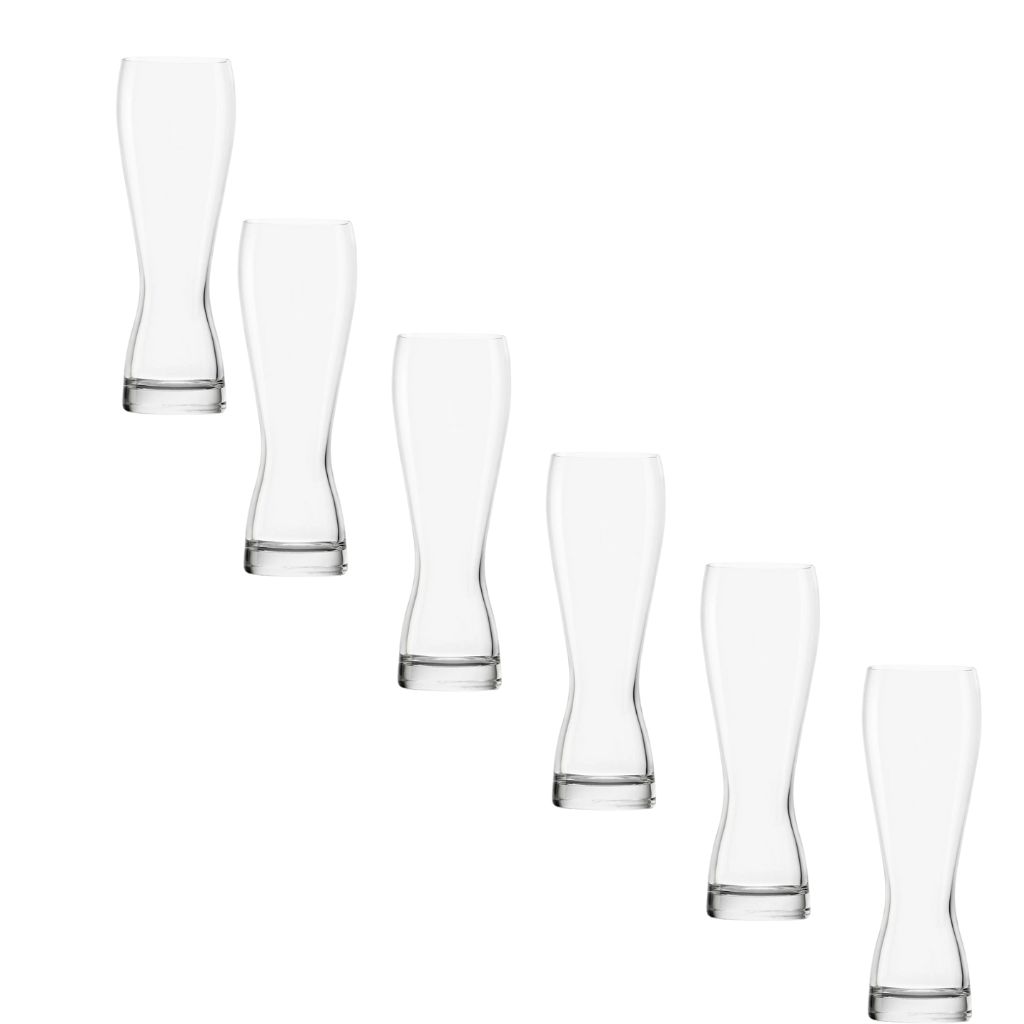 SET 6 VASOS CERVECEROS 670 ML BIERPOKALE - 2
