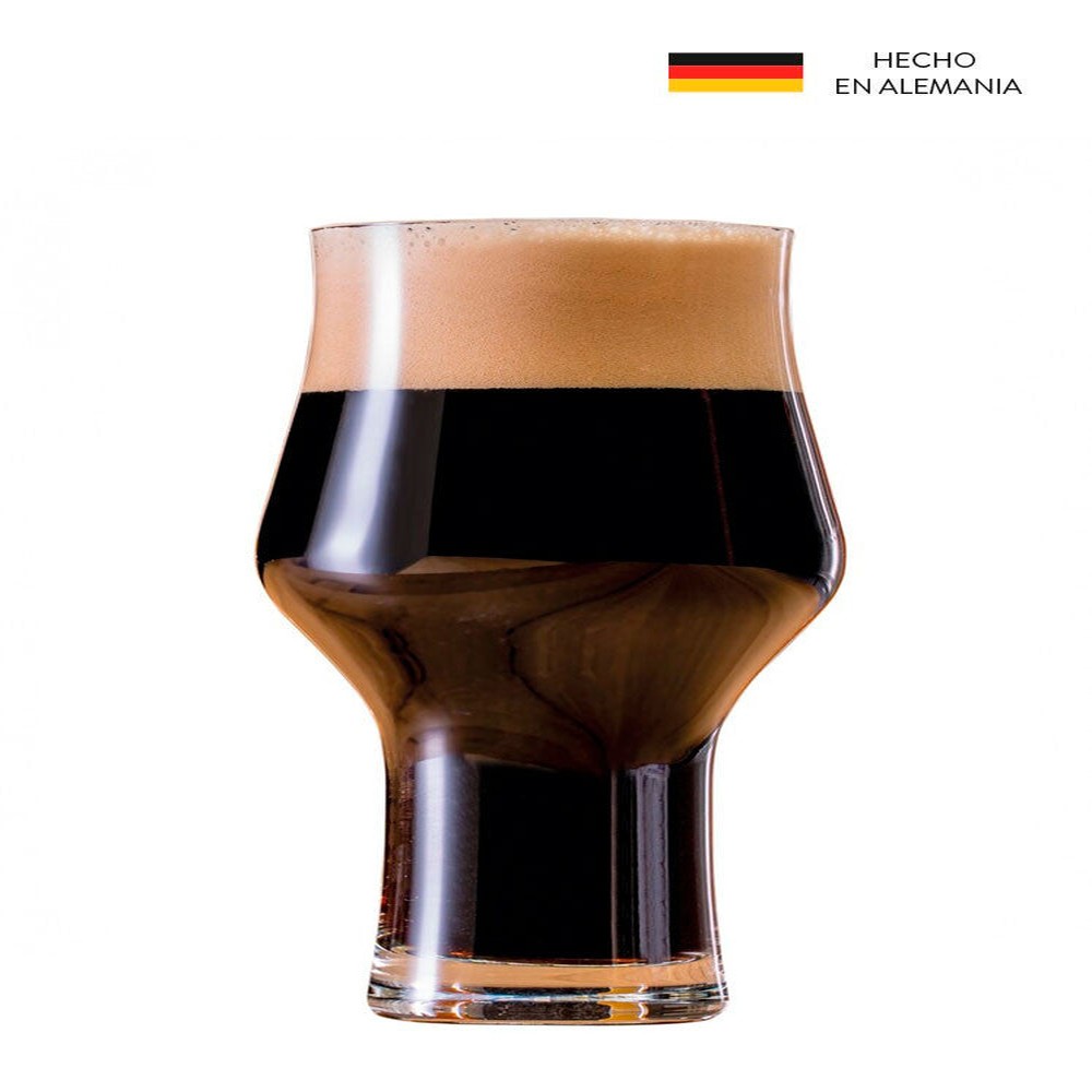 SET 6 VASOS CERVECEROS STOUT, BEER BASIC 480 ML - 2