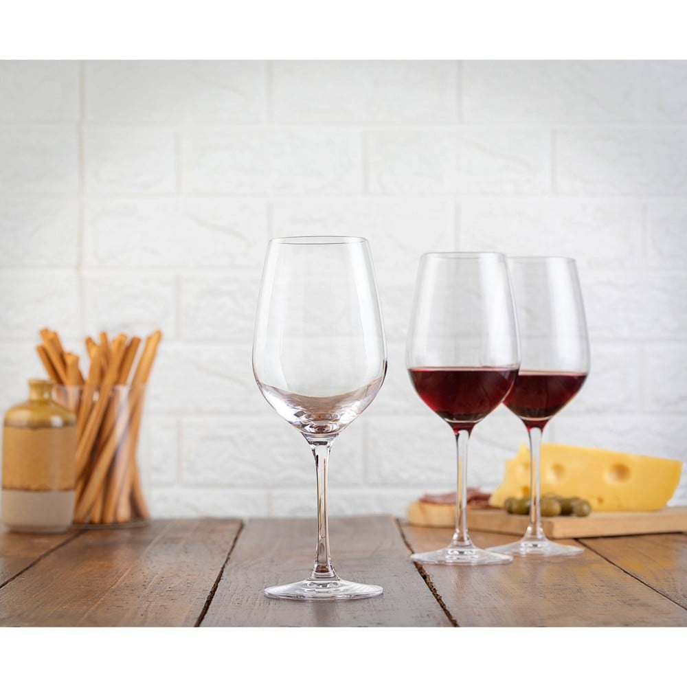 SET 6 COPAS VINO CRISTAL 495ML MONTALCINO VALLEY - 4