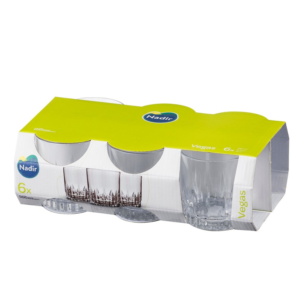 SET 6 VASOS BAJOS VEGAS 290CC - 2