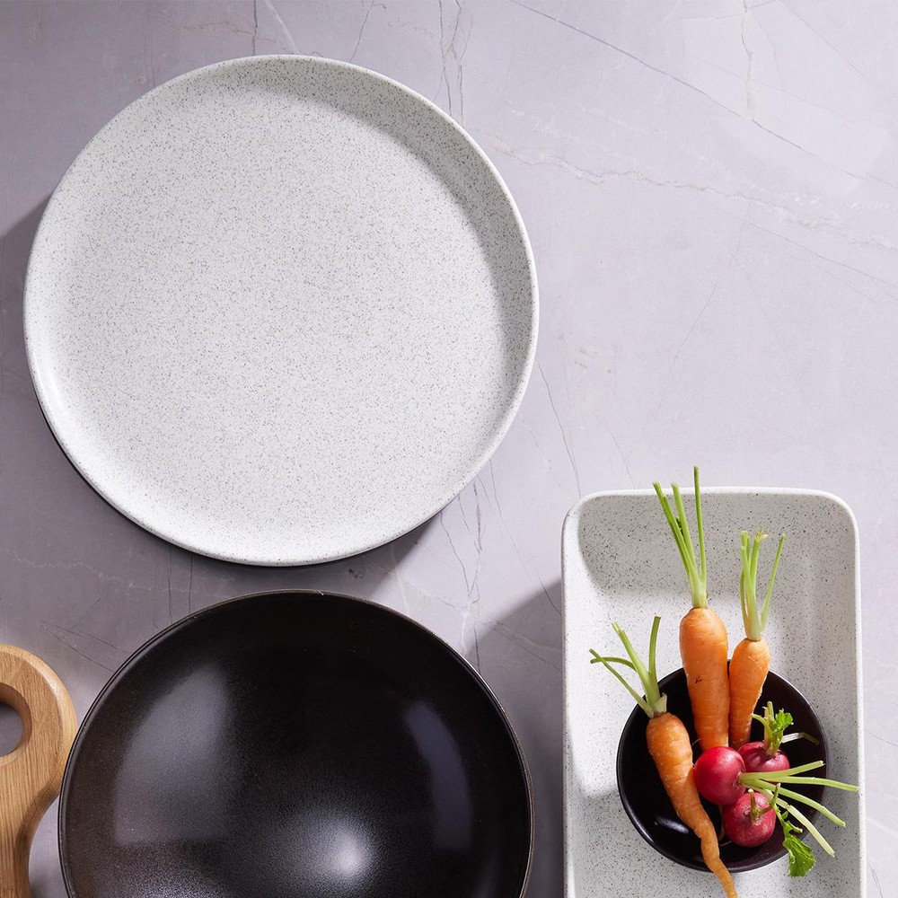SET DE 6 PLATOS PORCELANA PANDO COUPE 17.7CM ORION REACTIVO - 3