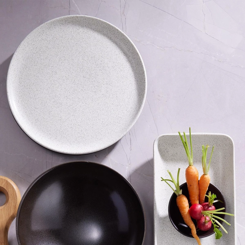 SET DE 6 PLATOS PORCELANA PANDO COUPE 23.6CM ORION REACTIVO - 2