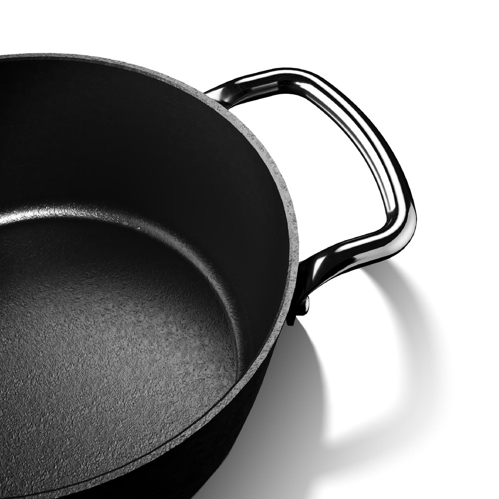 BATERIA DE COCINA 7 PIEZAS ALUMINIO FORJADO BLACK - 8
