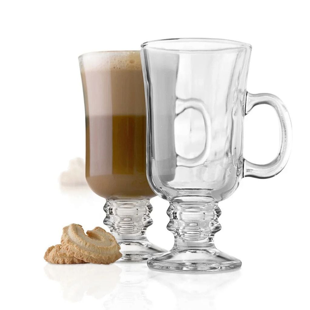 SET 4 TAZAS CAFE CAPPUCCINO PEQUEÑA 110 ML - 1