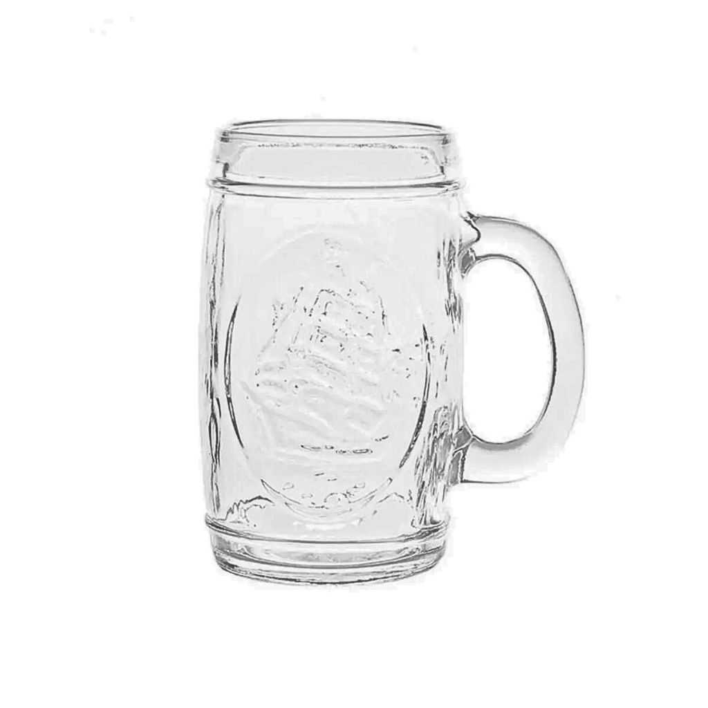 SET DE 4 VASOS CERVECEROS DE VIDRIO 480 ML VIKINGS - 5