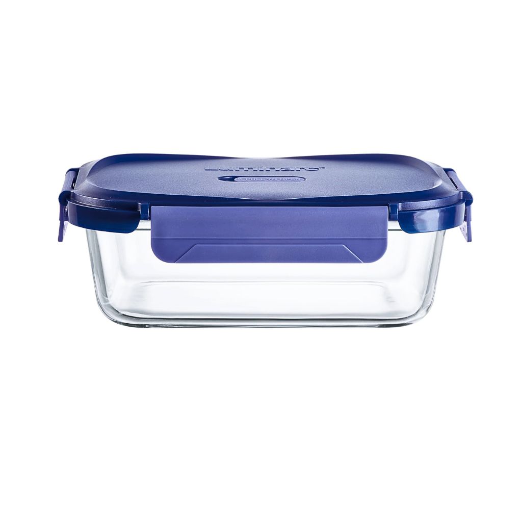 CONTENEDOR VIDRIO HERME TICO RECTANGULAR 1040 ML - 1