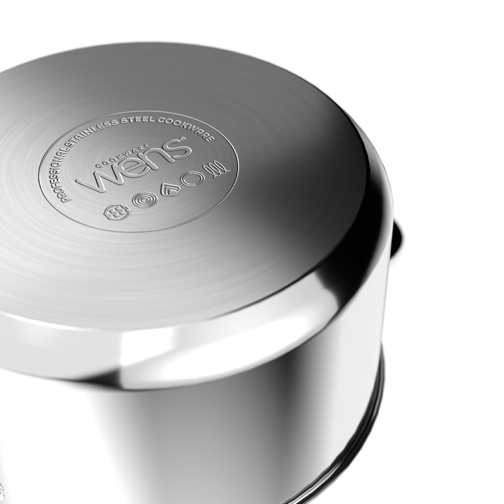 BATERIA DE COCINA 6 PIEZAS ACERO INOXIDABLE 420-6SS WENS - 11