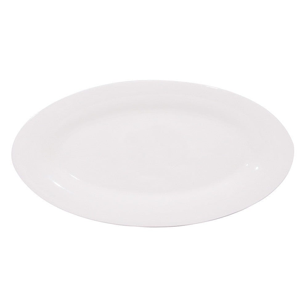 PACK 3 FUENTES OVALADA 35,5 CM PORCELANA BLANCA - 2