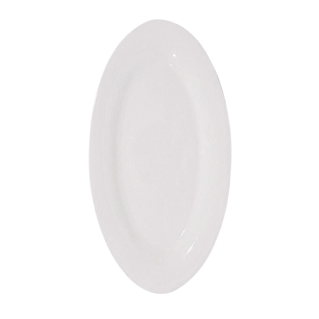 PACK 3 FUENTES OVALADA 35,5 CM PORCELANA BLANCA - 3