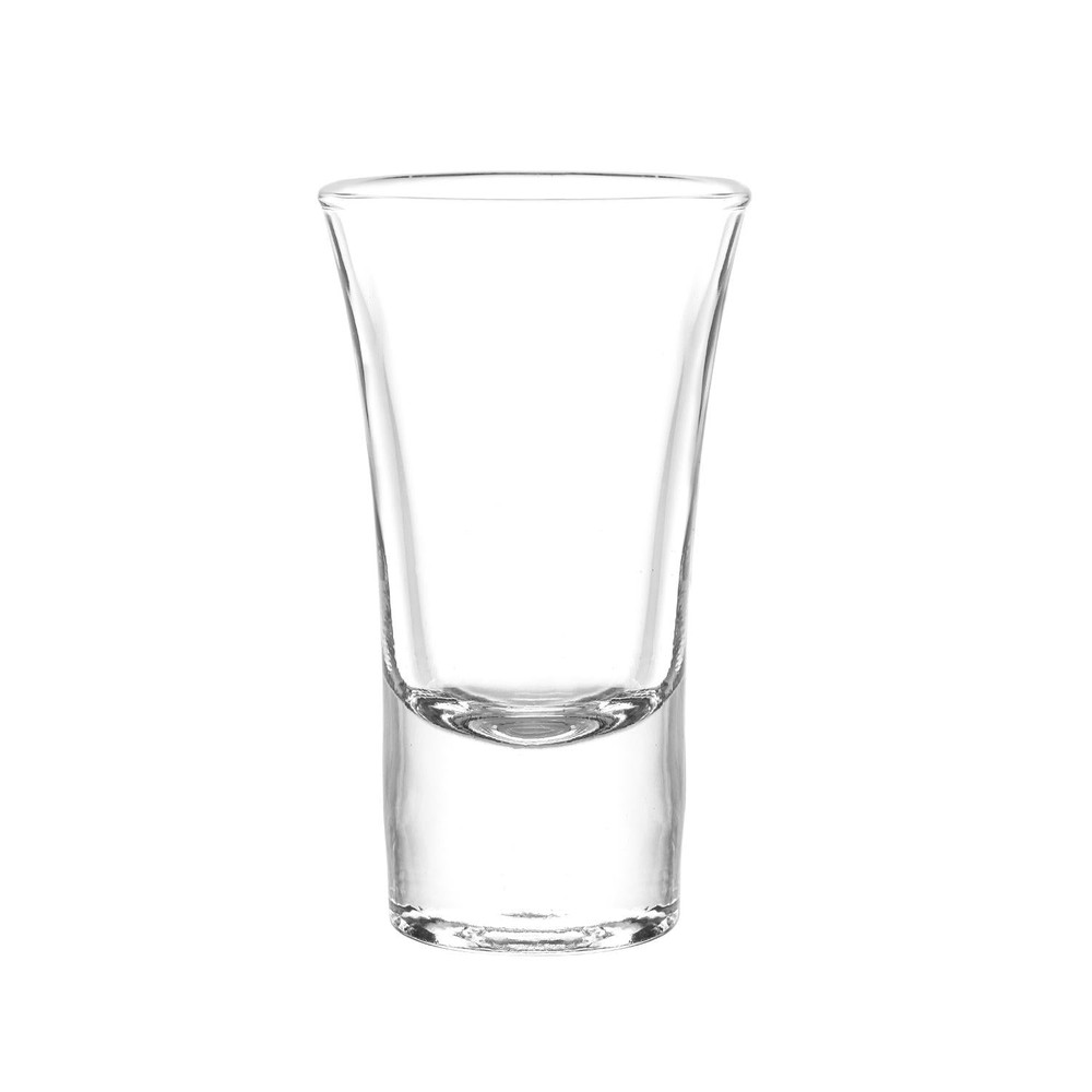 SET 6 VASOS DE SHOTS DE VIDRIO 54 ML LICOR LORD - 2