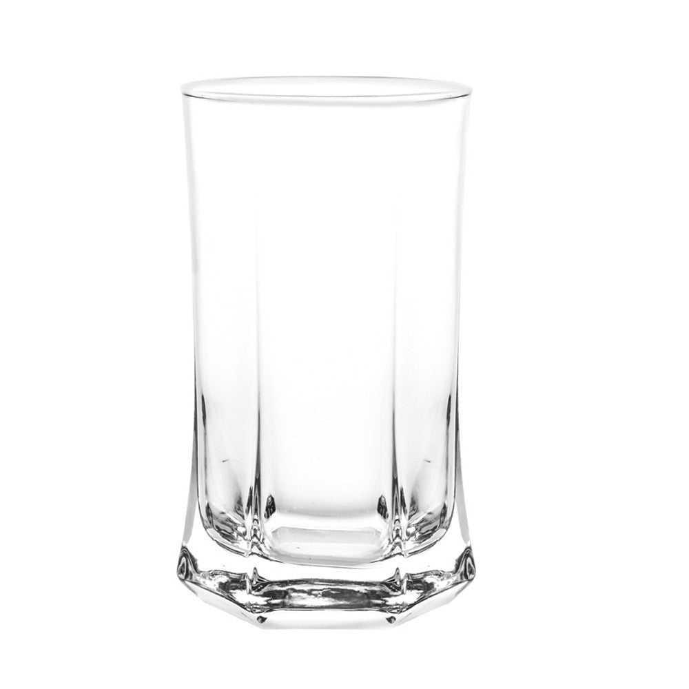 SET DE 6 VASOS ALTOS 332 CC VIVALDI VIDRIO - 1