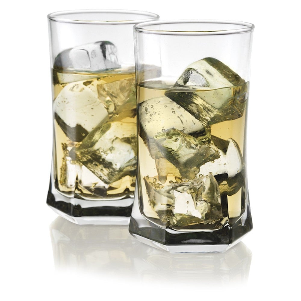 SET DE 6 VASOS ALTOS 332 CC VIVALDI VIDRIO - 2