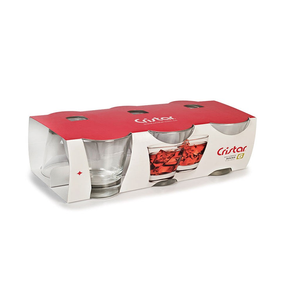 SET DE 6 VASOS BAJOS 347CC LONDON - 3
